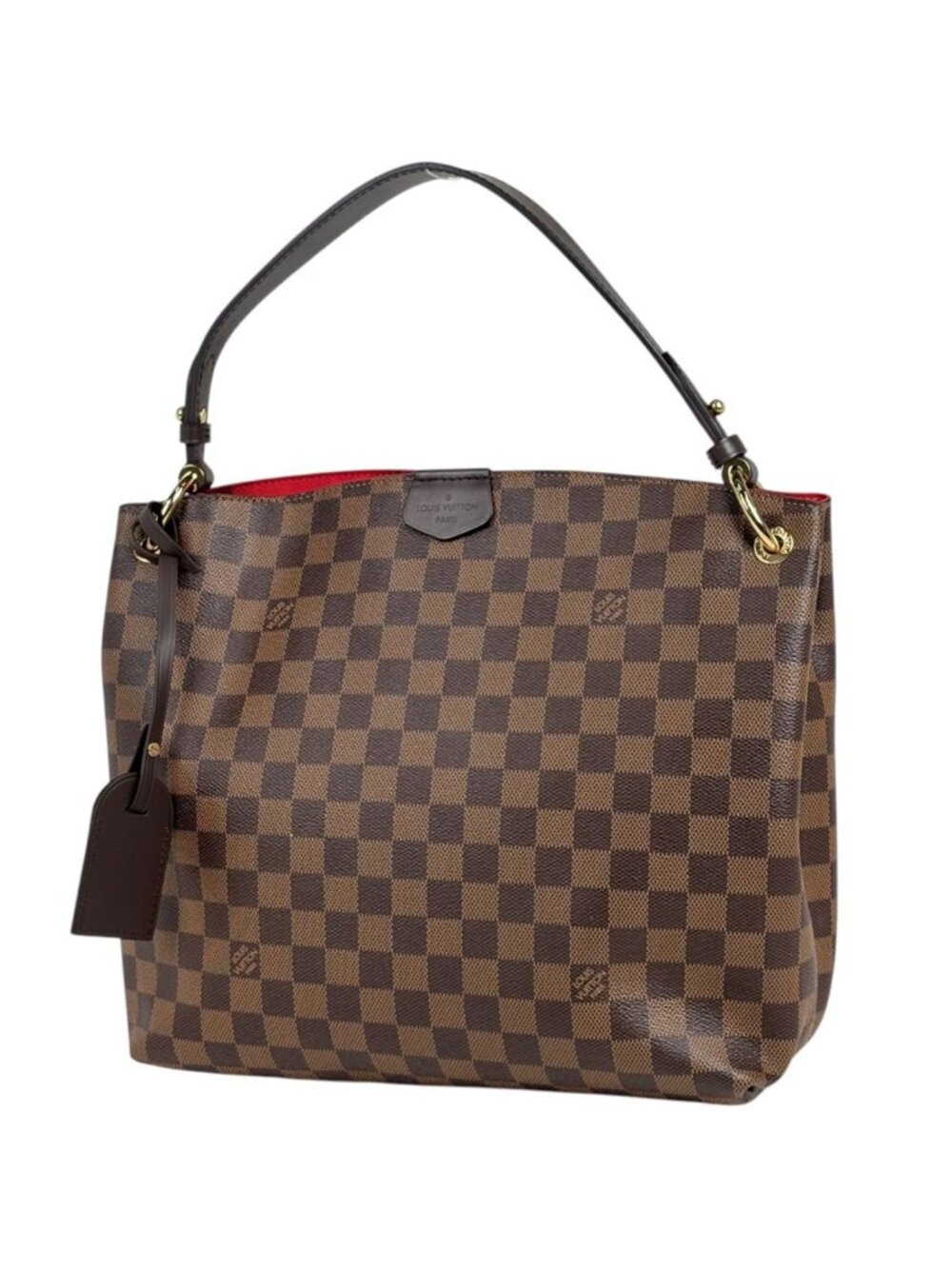 Louis Vuitton Graceful PM Shoulder Bag Damier Brown